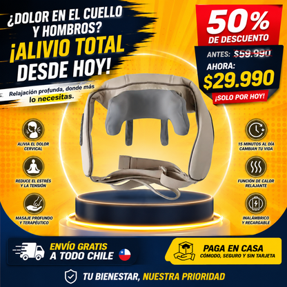 RelaxZone Pro ™ — Alivio Cervical, Sin Dolor en Minutos (cuello y hombros)
