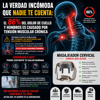RelaxZone Pro ™ — Alivio Cervical, Sin Dolor en Minutos (cuello y hombros)